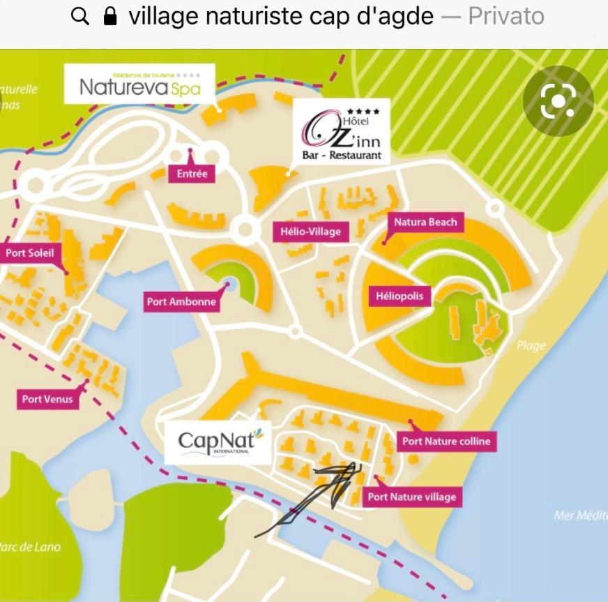 Villa Naturiste Port Nature Агд Екстер'єр фото